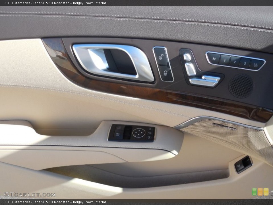 Beige/Brown Interior Door Panel for the 2013 Mercedes-Benz SL 550 Roadster #76717078