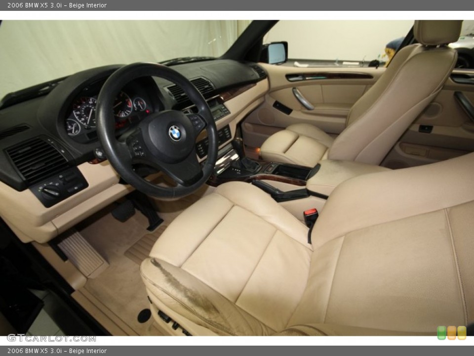 Beige Interior Front Seat for the 2006 BMW X5 3.0i #76718131