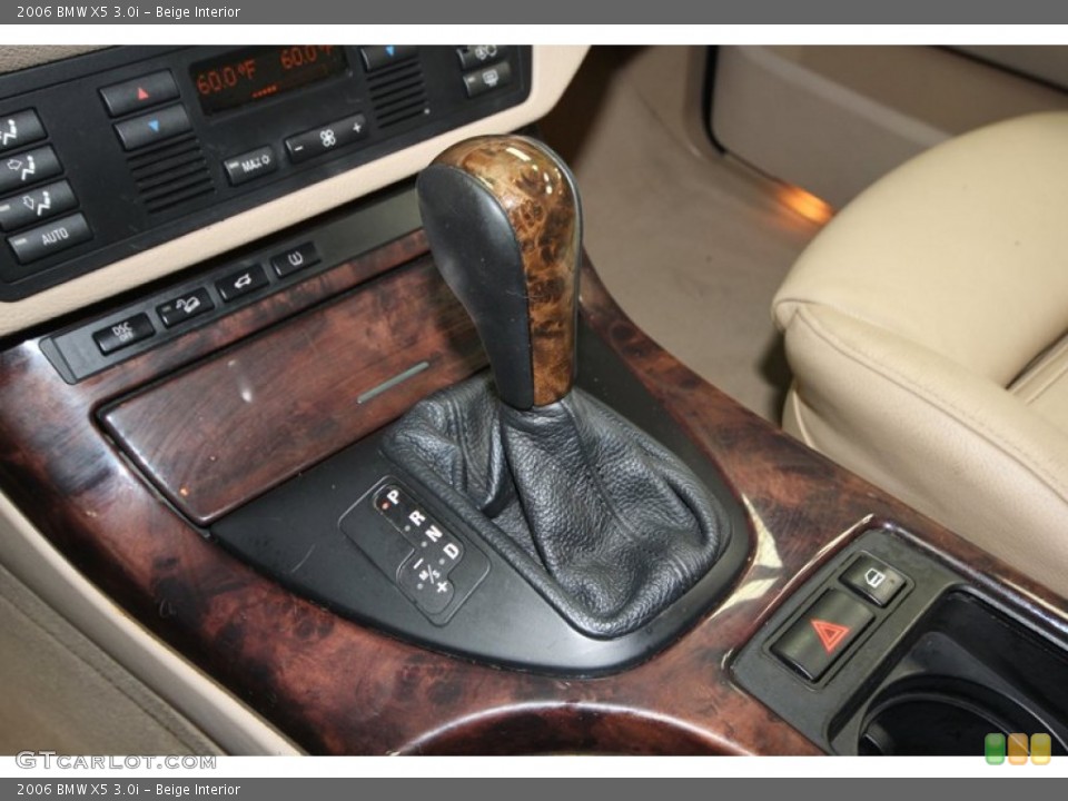 Beige Interior Transmission for the 2006 BMW X5 3.0i #76718191