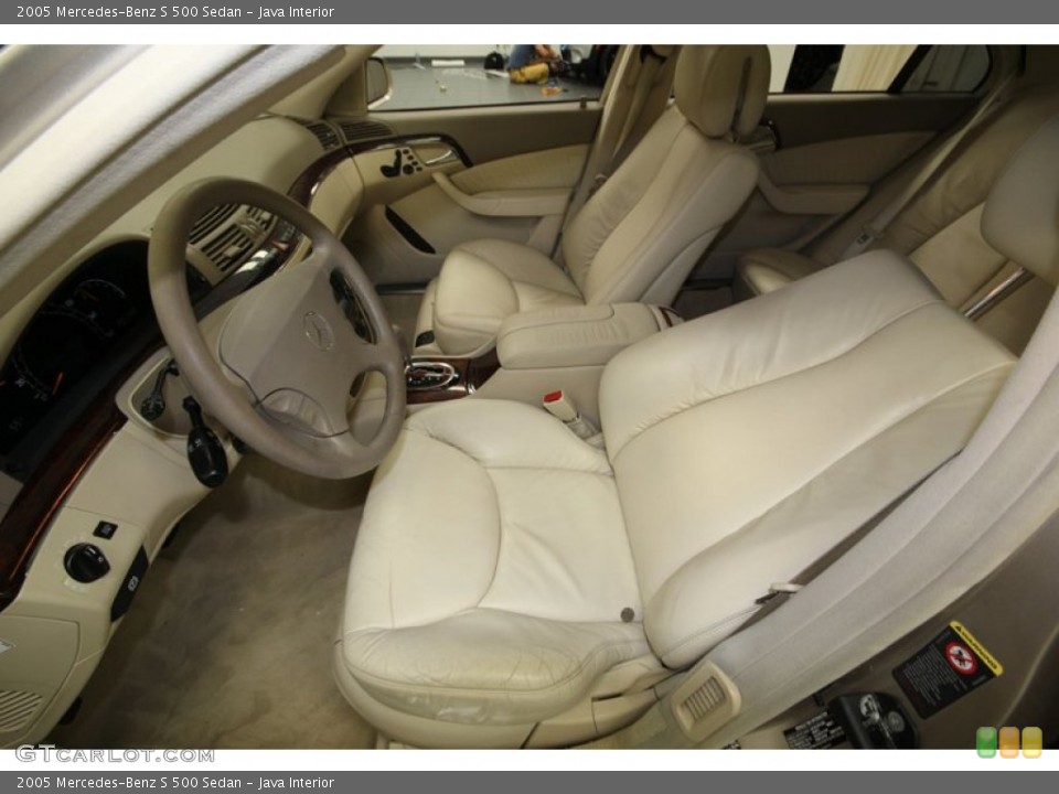 Java Interior Photo for the 2005 Mercedes-Benz S 500 Sedan #76718545