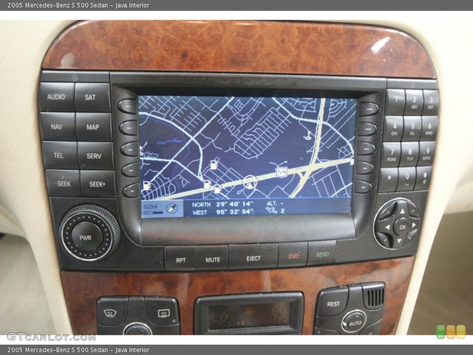 Java Interior Navigation for the 2005 Mercedes-Benz S 500 Sedan #76718983