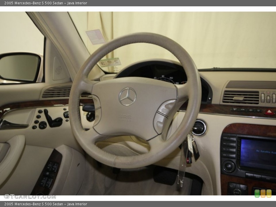 Java Interior Steering Wheel for the 2005 Mercedes-Benz S 500 Sedan #76719100