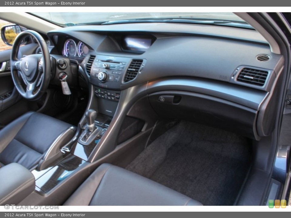 Ebony Interior Dashboard for the 2012 Acura TSX Sport Wagon #76722082