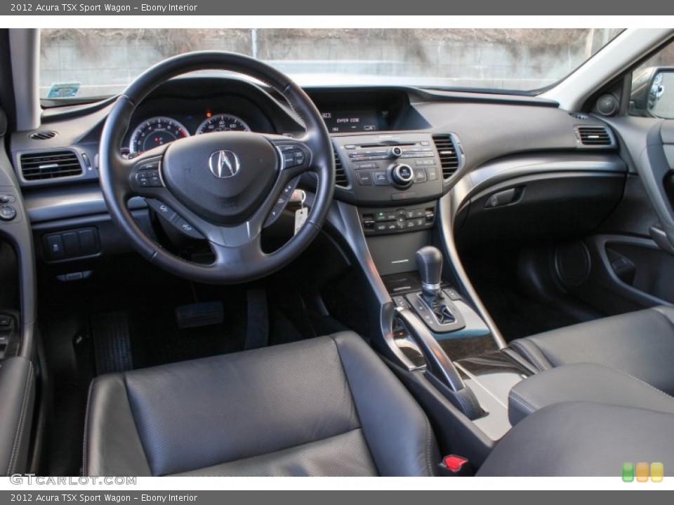 Ebony Interior Prime Interior for the 2012 Acura TSX Sport Wagon #76722238