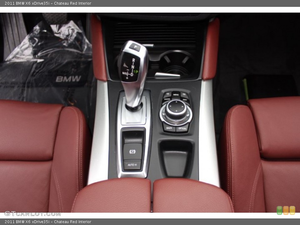 Chateau Red Interior Transmission for the 2011 BMW X6 xDrive35i #76722327
