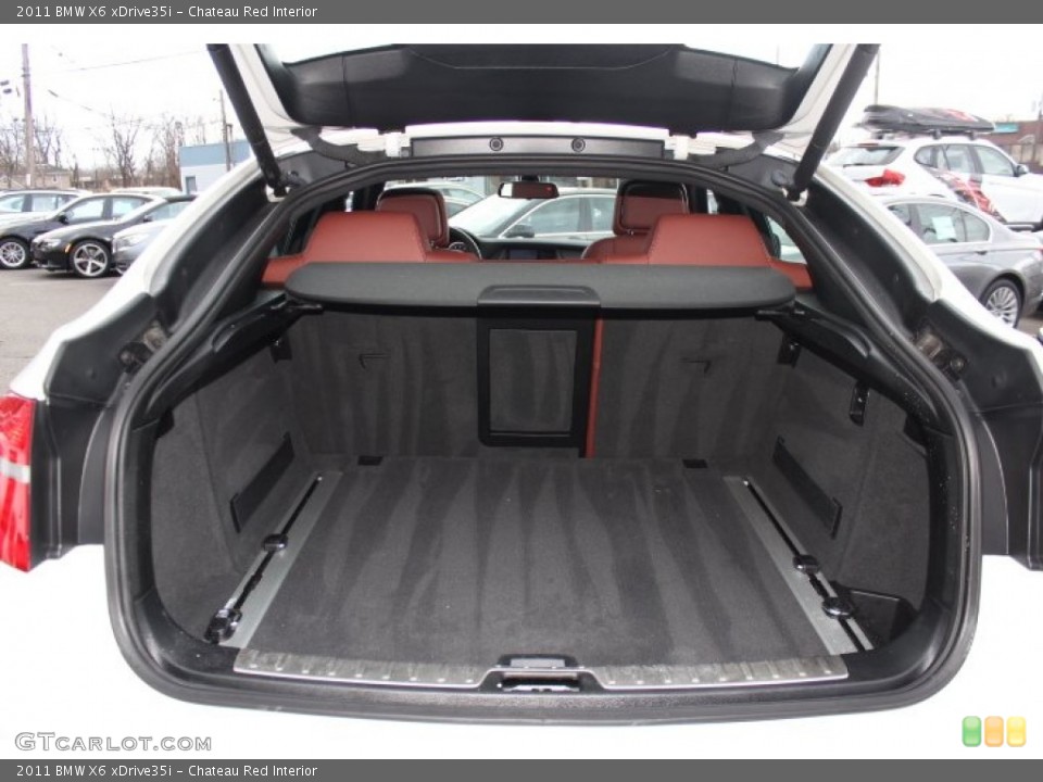 Chateau Red Interior Trunk for the 2011 BMW X6 xDrive35i #76722433