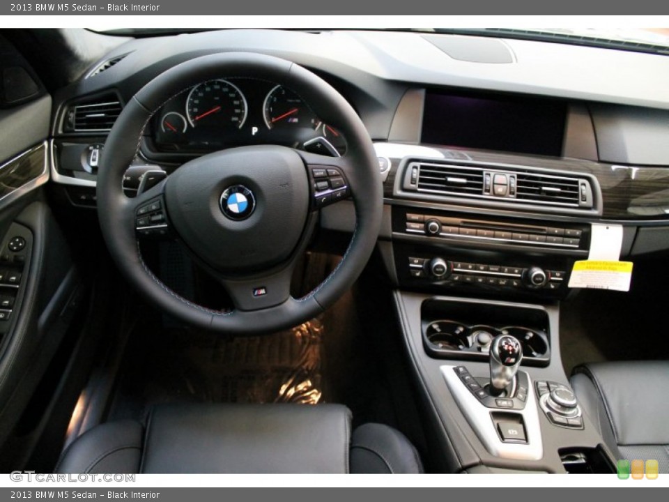 Black Interior Dashboard for the 2013 BMW M5 Sedan #76723825