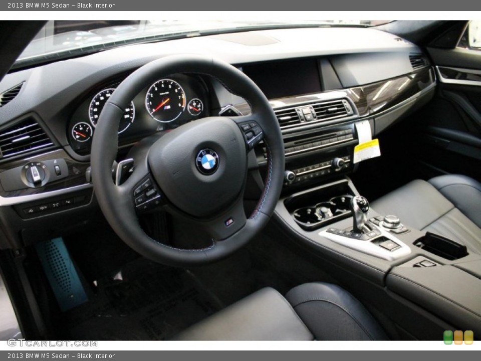 Black Interior Prime Interior for the 2013 BMW M5 Sedan #76723852