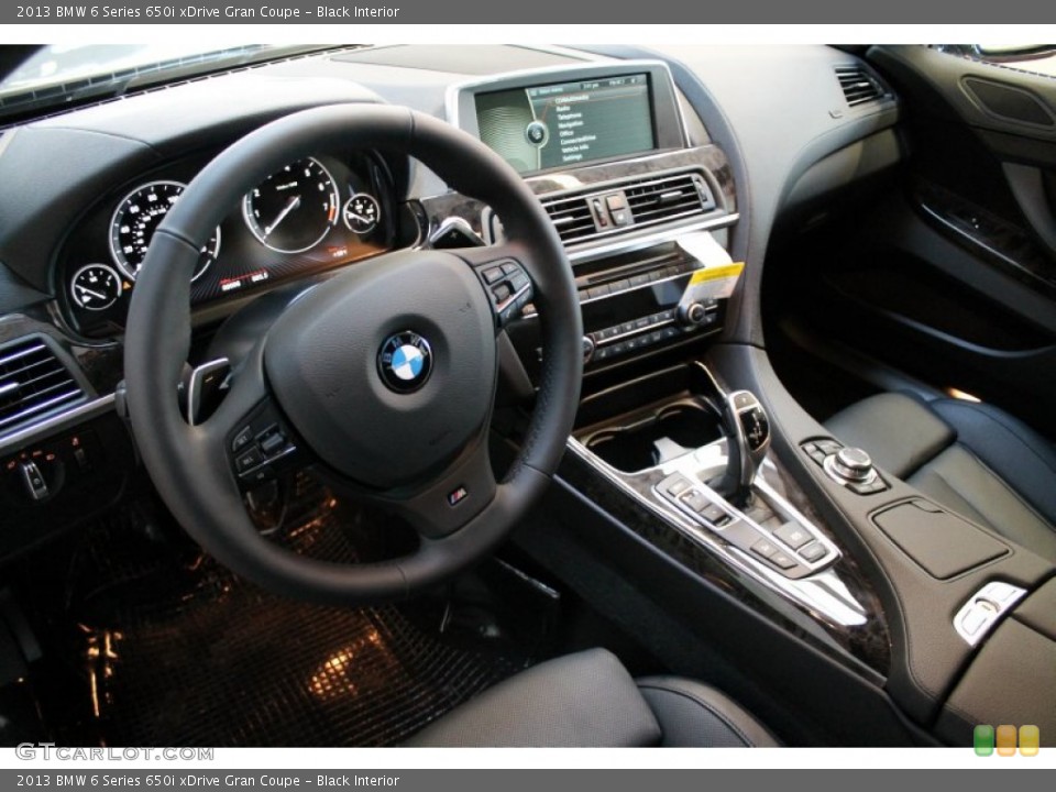 Black Interior Photo for the 2013 BMW 6 Series 650i xDrive Gran Coupe #76724619