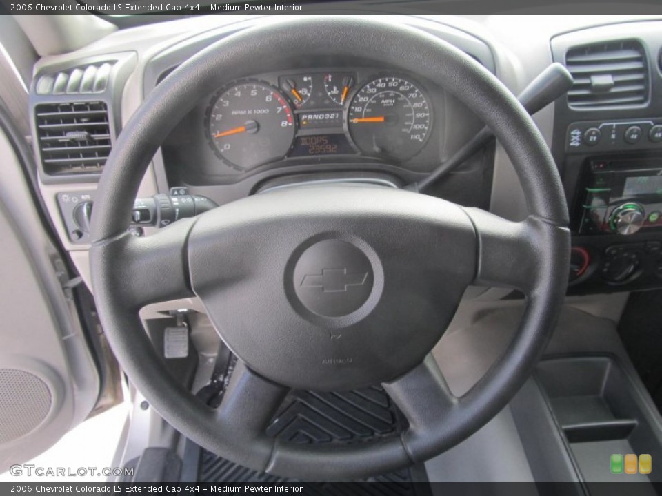 Medium Pewter Interior Steering Wheel for the 2006 Chevrolet Colorado LS Extended Cab 4x4 #76732936