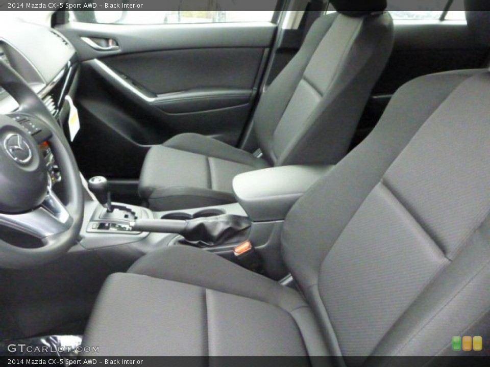 Black Interior Photo for the 2014 Mazda CX-5 Sport AWD #76733356