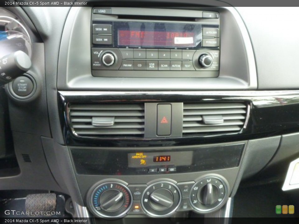 Black Interior Controls for the 2014 Mazda CX-5 Sport AWD #76733467