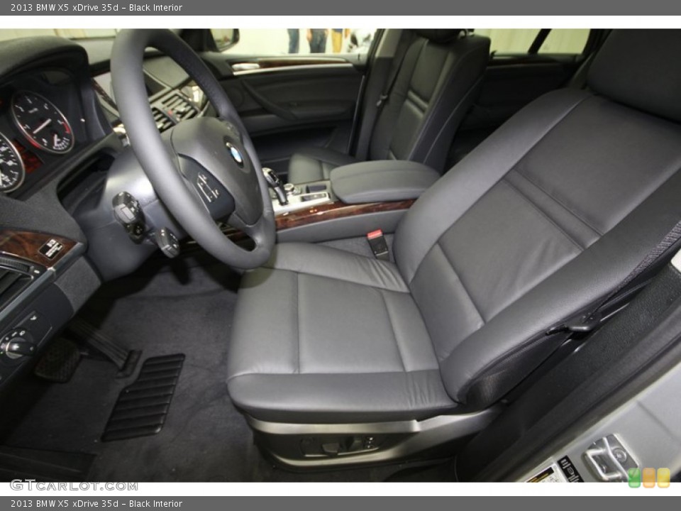Black Interior Front Seat for the 2013 BMW X5 xDrive 35d #76735563