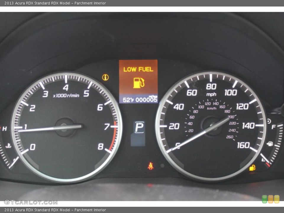 Parchment Interior Gauges for the 2013 Acura RDX  #76738652