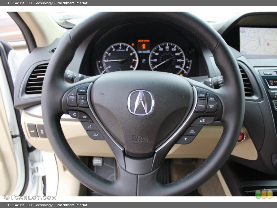 Parchment Interior Steering Wheel for the 2013 Acura RDX Technology #76738835