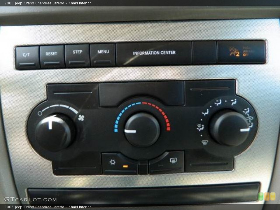 Khaki Interior Controls for the 2005 Jeep Grand Cherokee Laredo #76743680