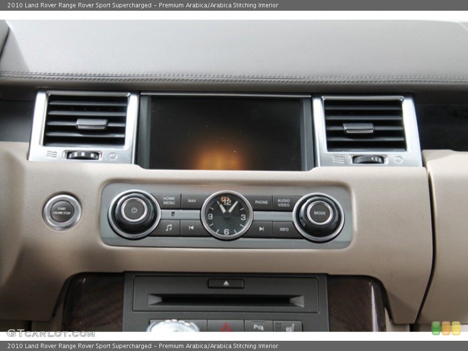 Premium Arabica/Arabica Stitching Interior Controls for the 2010 Land Rover Range Rover Sport Supercharged #76743805