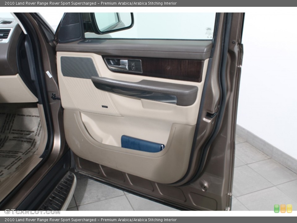 Premium Arabica/Arabica Stitching Interior Door Panel for the 2010 Land Rover Range Rover Sport Supercharged #76743857