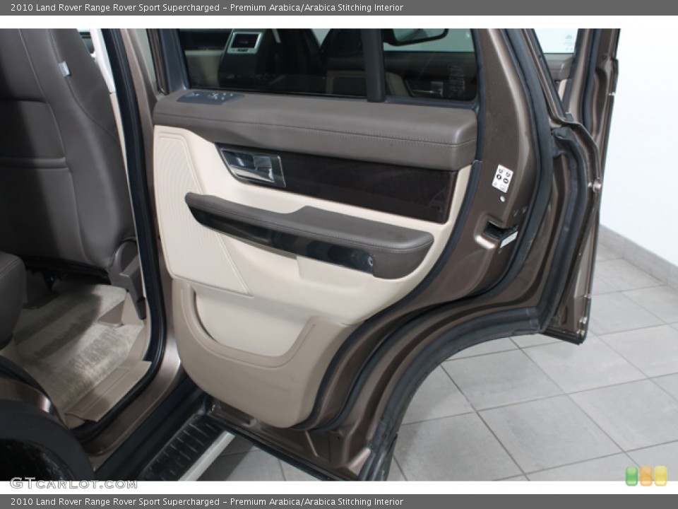 Premium Arabica/Arabica Stitching Interior Door Panel for the 2010 Land Rover Range Rover Sport Supercharged #76743874
