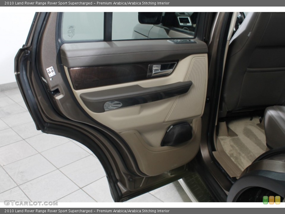 Premium Arabica/Arabica Stitching Interior Door Panel for the 2010 Land Rover Range Rover Sport Supercharged #76743898