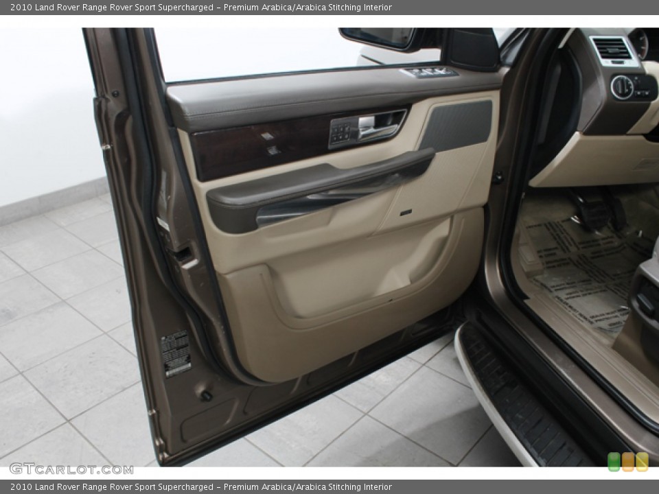 Premium Arabica/Arabica Stitching Interior Door Panel for the 2010 Land Rover Range Rover Sport Supercharged #76743905