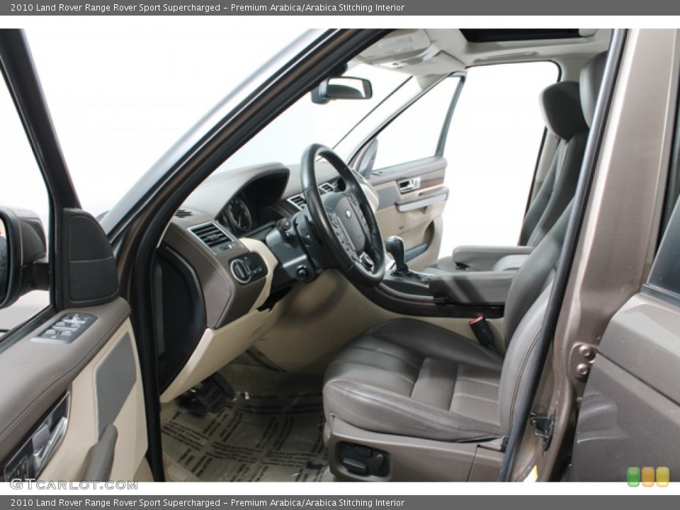 Premium Arabica/Arabica Stitching Interior Front Seat for the 2010 Land Rover Range Rover Sport Supercharged #76743929