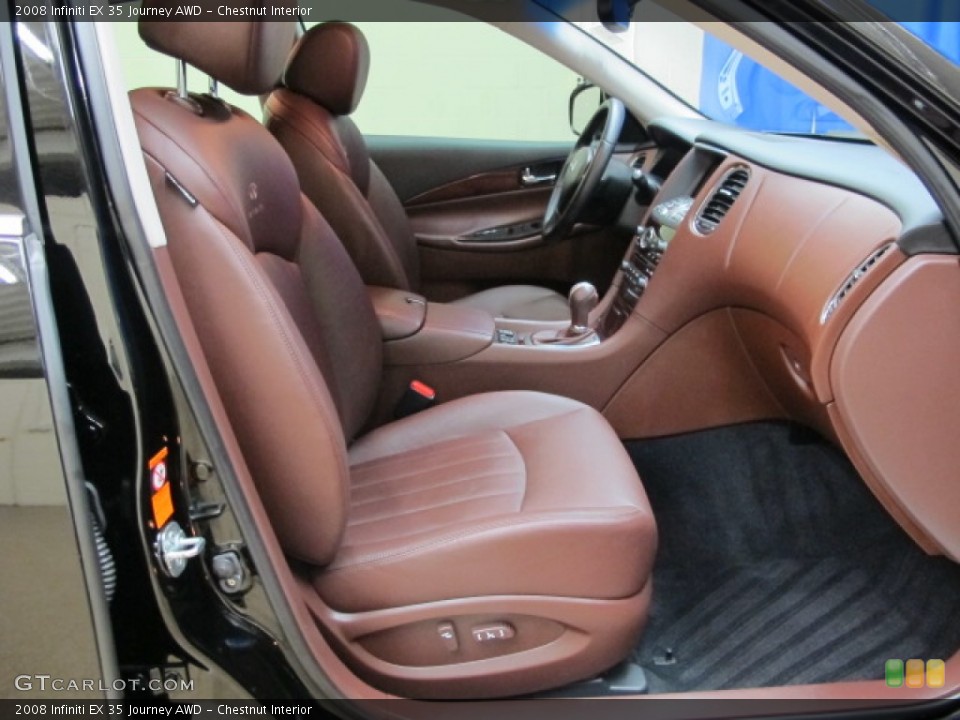 Chestnut Interior Front Seat for the 2008 Infiniti EX 35 Journey AWD #76746753