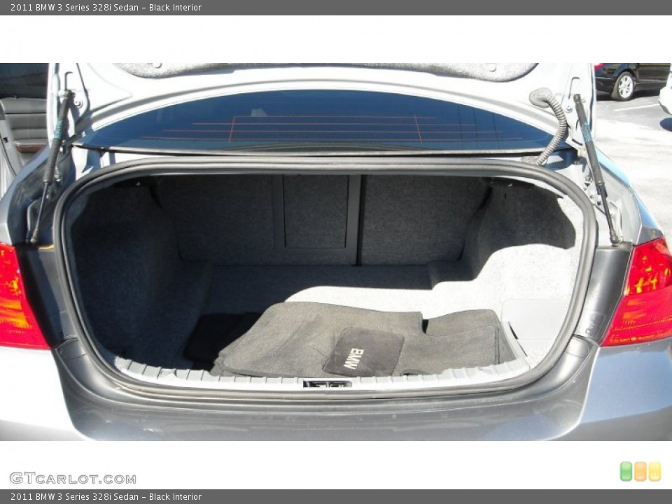 Black Interior Trunk for the 2011 BMW 3 Series 328i Sedan #76746855