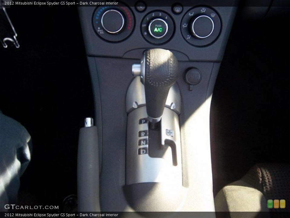 Dark Charcoal Interior Transmission for the 2012 Mitsubishi Eclipse Spyder GS Sport #76748315