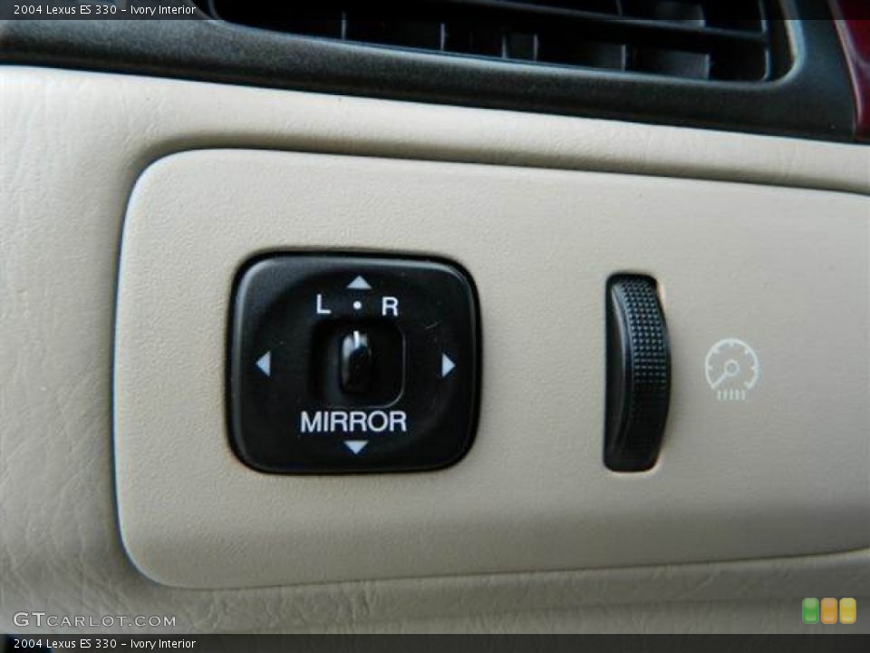 Ivory Interior Controls for the 2004 Lexus ES 330 #76748341