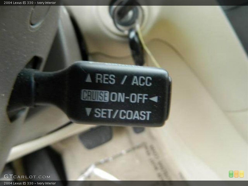 Ivory Interior Controls for the 2004 Lexus ES 330 #76748447