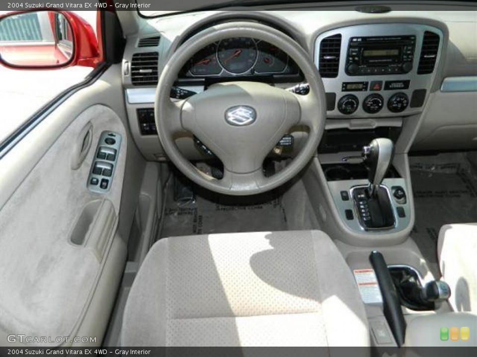 Gray Interior Dashboard for the 2004 Suzuki Grand Vitara EX 4WD #76748597