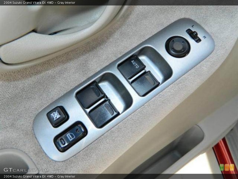 Gray Interior Controls for the 2004 Suzuki Grand Vitara EX 4WD #76748721