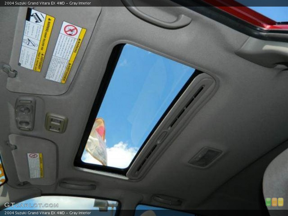 Gray Interior Sunroof for the 2004 Suzuki Grand Vitara EX 4WD #76748921
