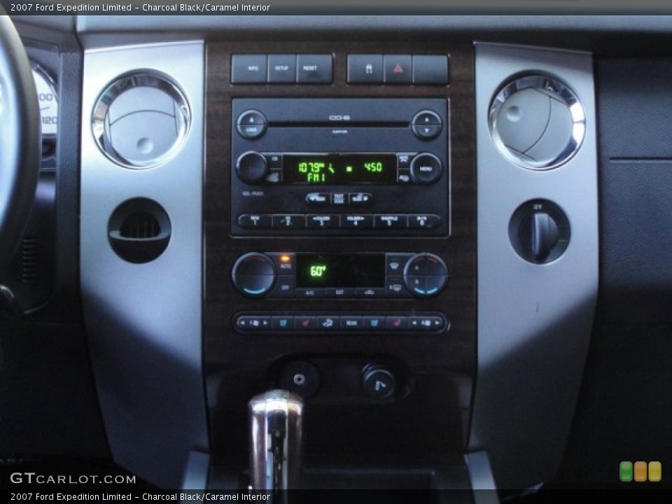Charcoal Black/Caramel Interior Controls for the 2007 Ford Expedition Limited #76750385