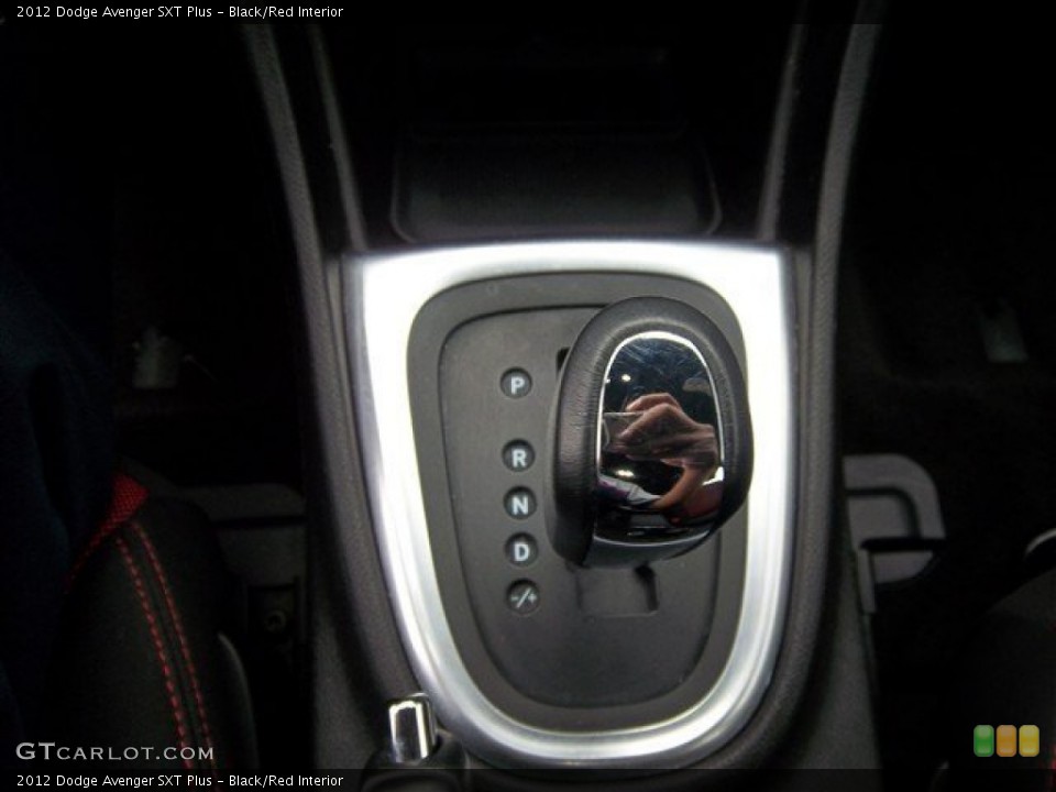 Black/Red Interior Transmission for the 2012 Dodge Avenger SXT Plus #76751819