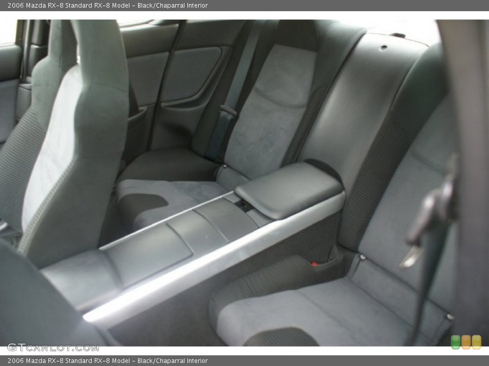 Black/Chaparral 2006 Mazda RX-8 Interiors