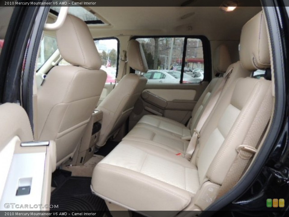 Camel Interior Rear Seat for the 2010 Mercury Mountaineer V6 AWD #76752482