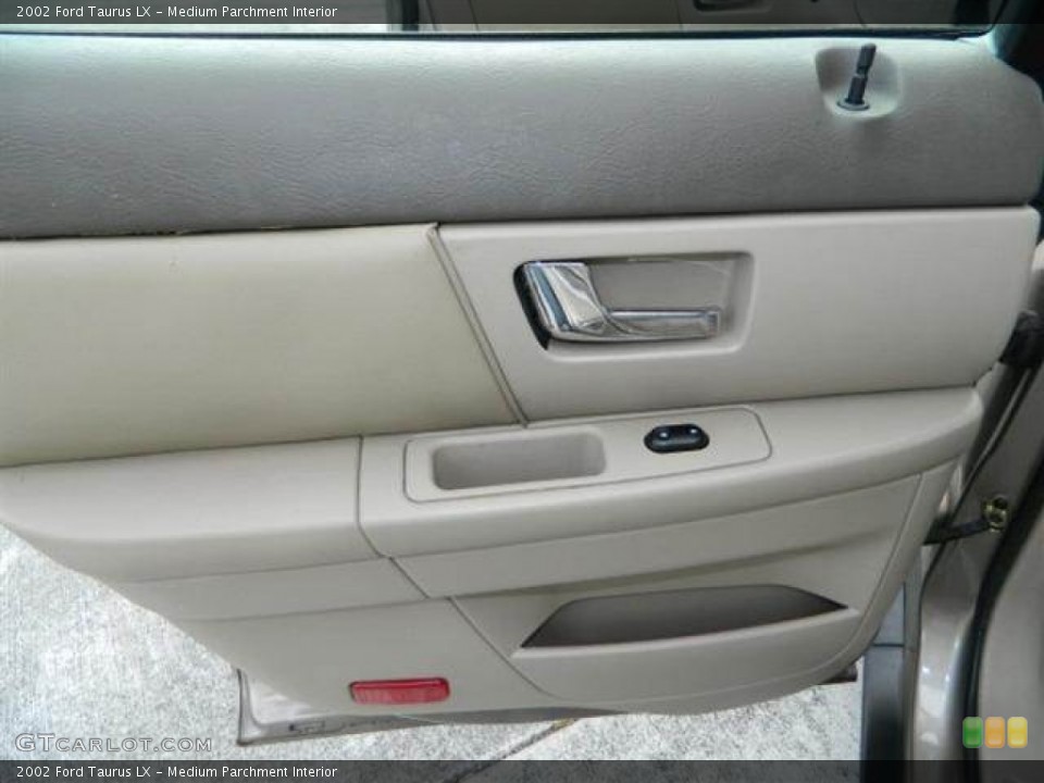 Medium Parchment Interior Door Panel for the 2002 Ford Taurus LX #76752687
