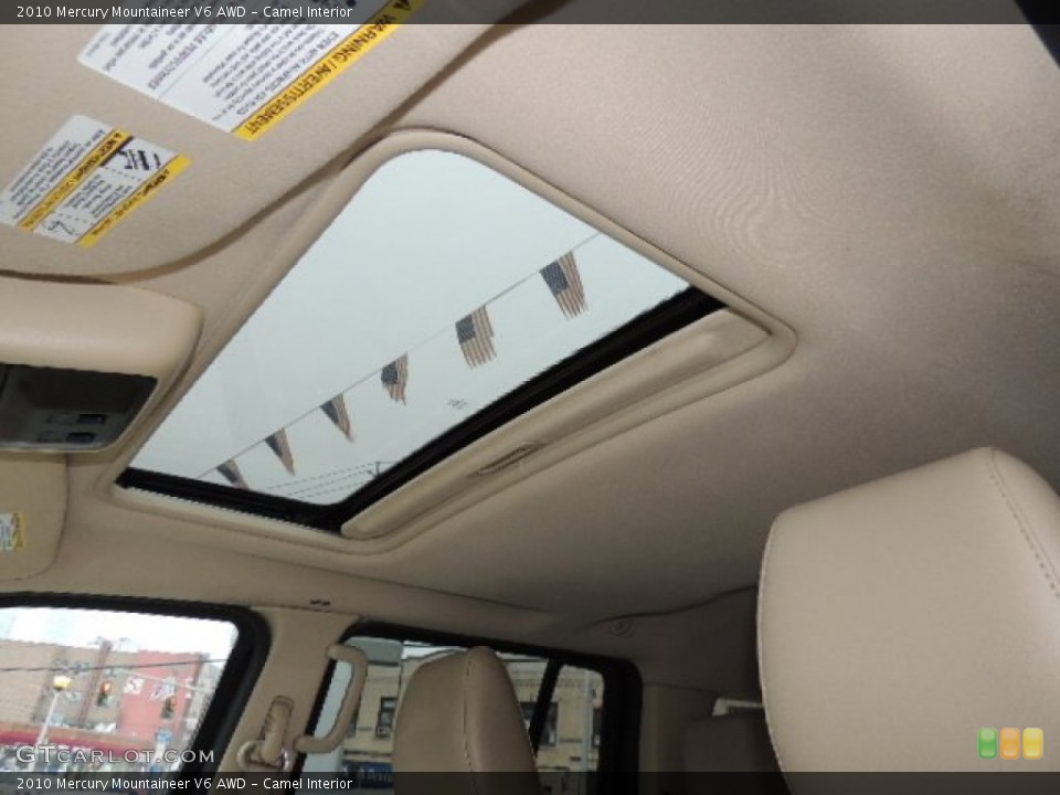 Camel Interior Sunroof for the 2010 Mercury Mountaineer V6 AWD #76752727