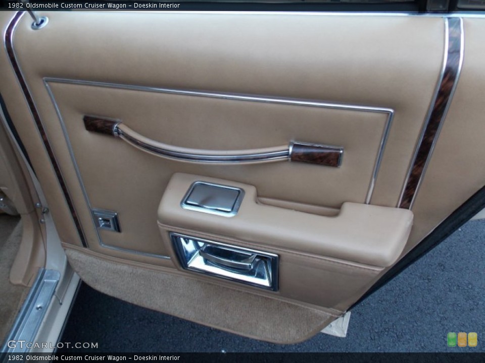Doeskin Interior Door Panel for the 1982 Oldsmobile Custom Cruiser Wagon #76754225