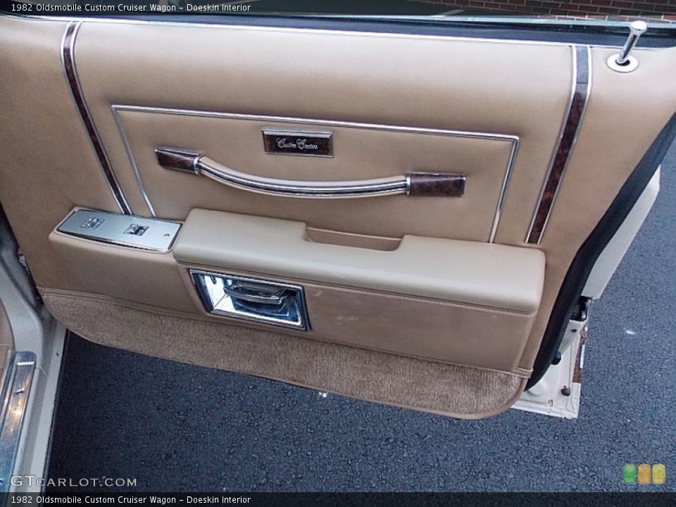 Doeskin Interior Door Panel for the 1982 Oldsmobile Custom Cruiser Wagon #76754235