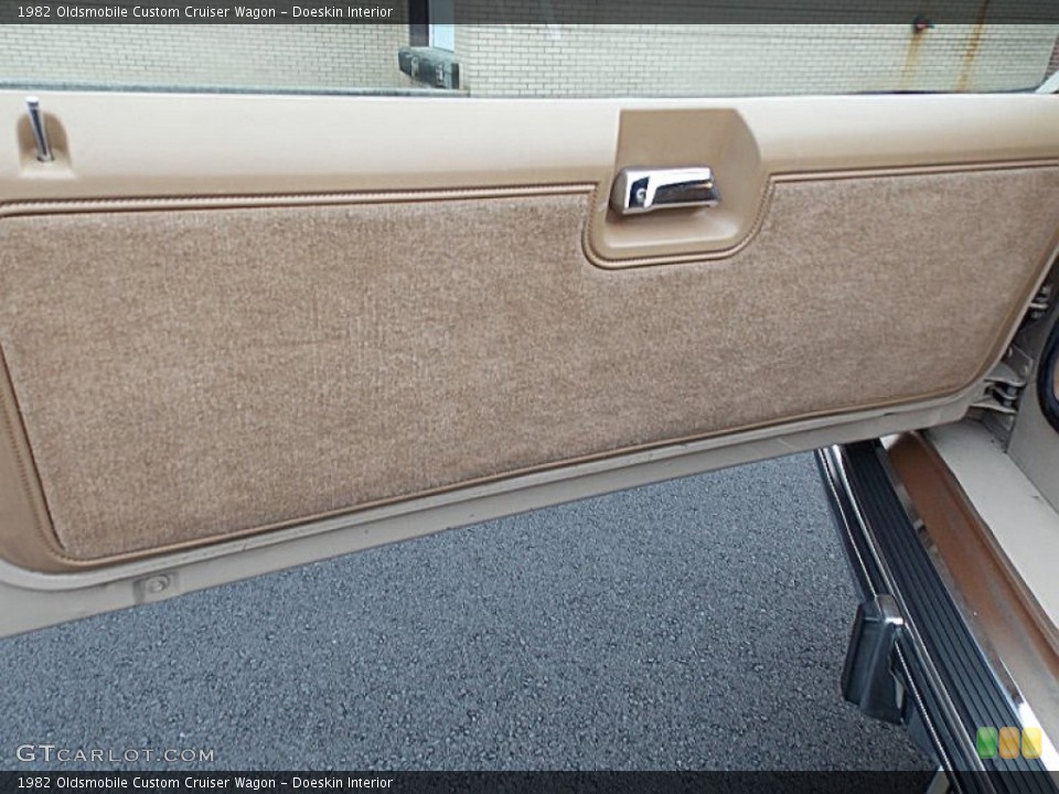 Doeskin Interior Door Panel for the 1982 Oldsmobile Custom Cruiser Wagon #76754478