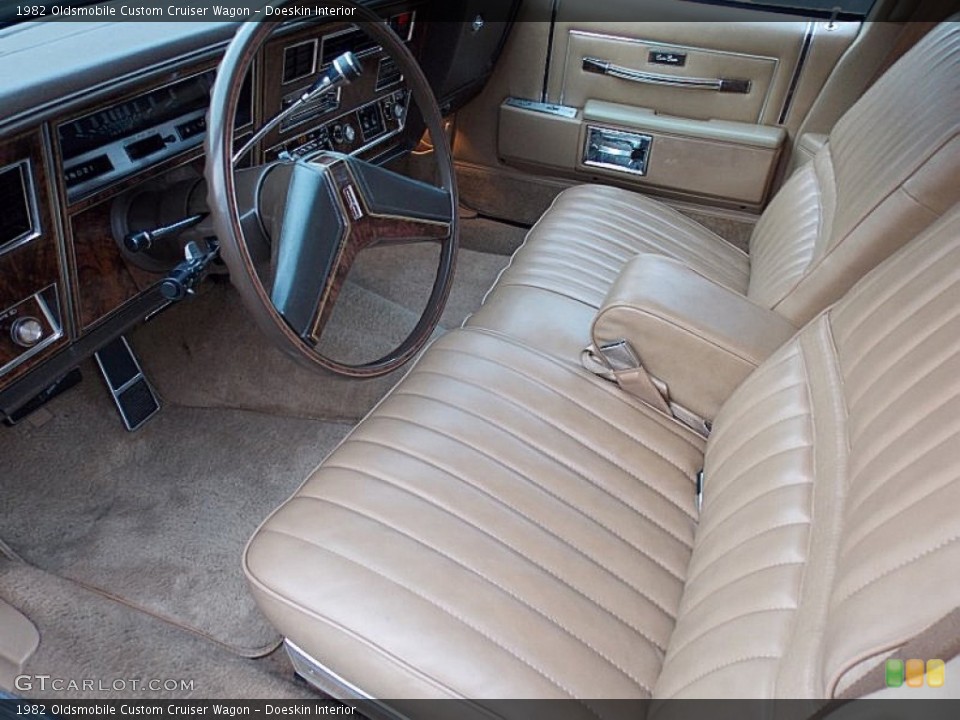 Doeskin 1982 Oldsmobile Custom Cruiser Interiors