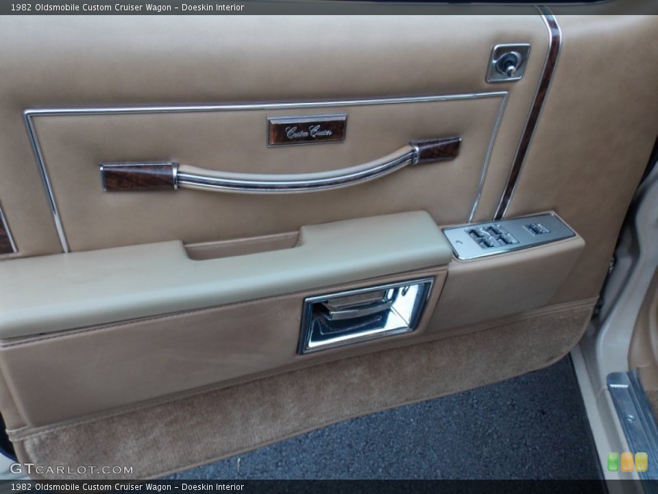 Doeskin Interior Door Panel for the 1982 Oldsmobile Custom Cruiser Wagon #76754737