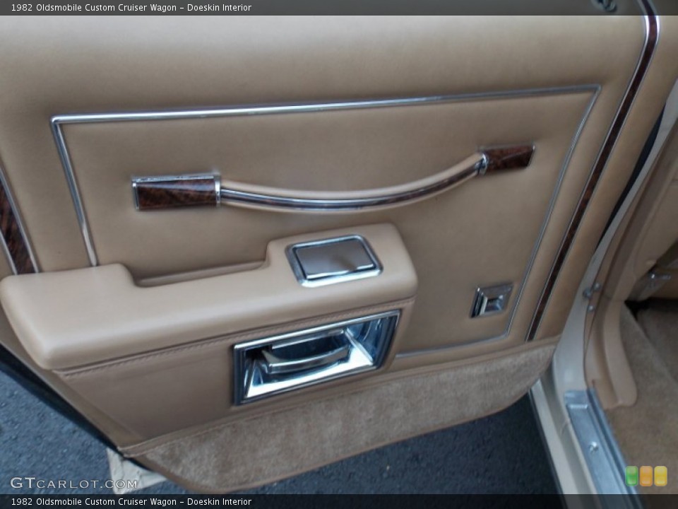 Doeskin Interior Door Panel for the 1982 Oldsmobile Custom Cruiser Wagon #76754759