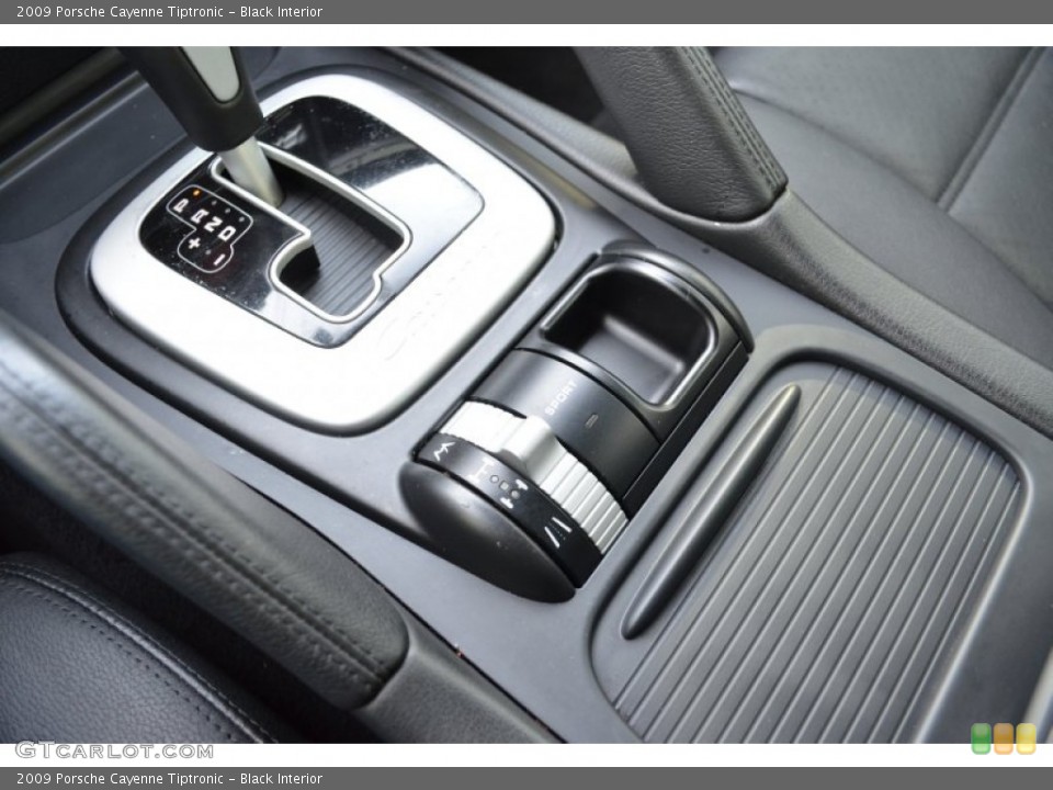 Black Interior Controls for the 2009 Porsche Cayenne Tiptronic #76754993