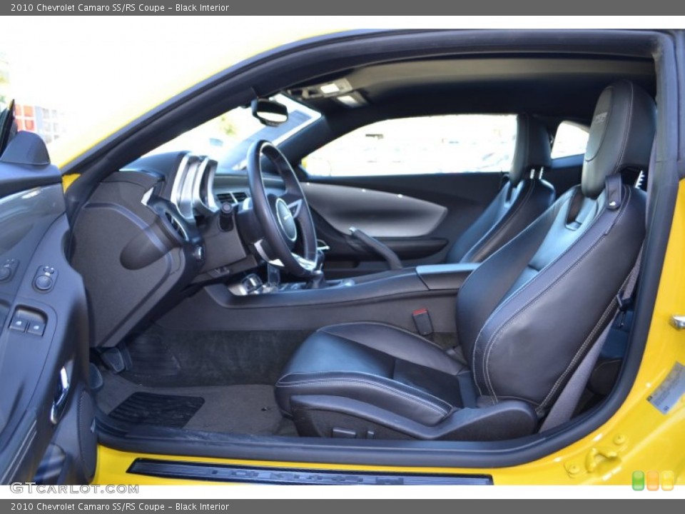 Black Interior Photo for the 2010 Chevrolet Camaro SS/RS Coupe #76756073