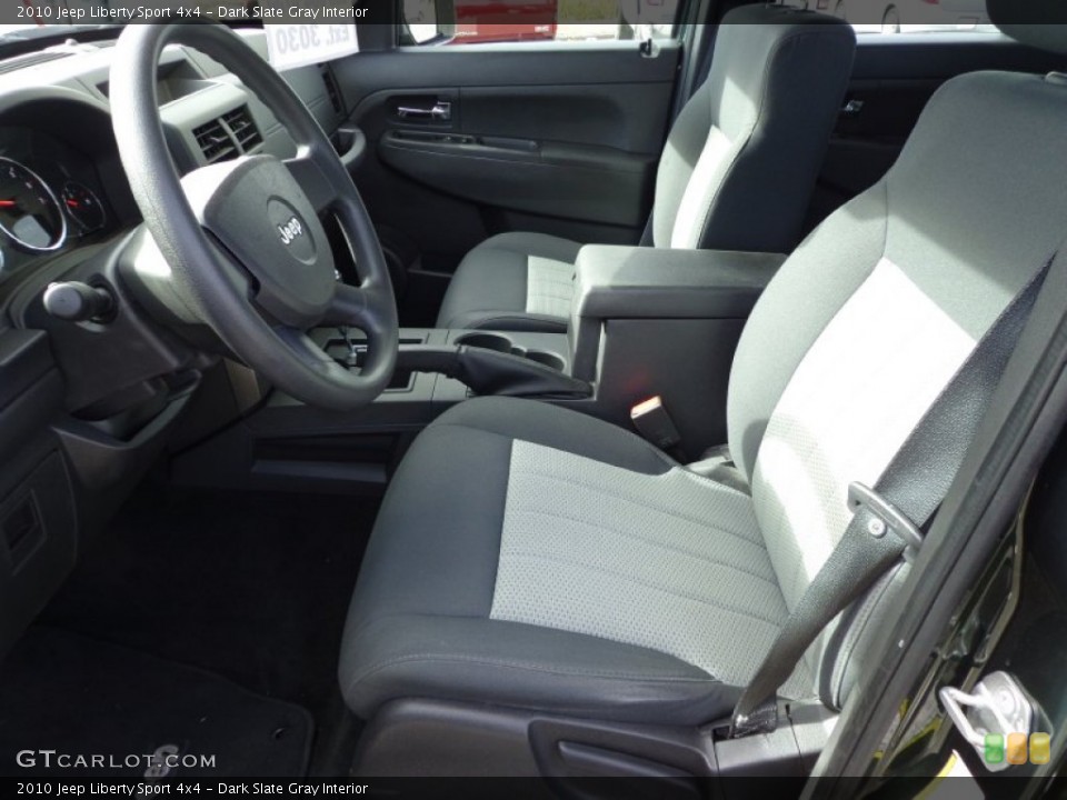 Dark Slate Gray Interior Photo for the 2010 Jeep Liberty Sport 4x4 #76760657