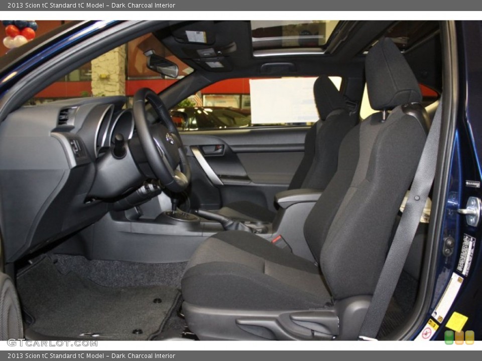 Dark Charcoal Interior Photo for the 2013 Scion tC  #76762215